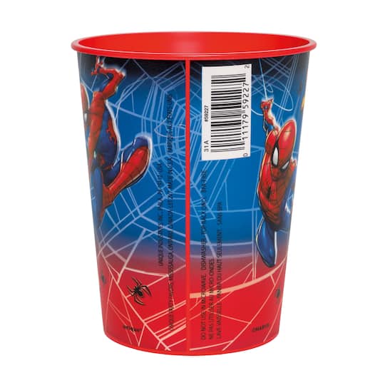 16oz. Spider-Man Plastic Cup